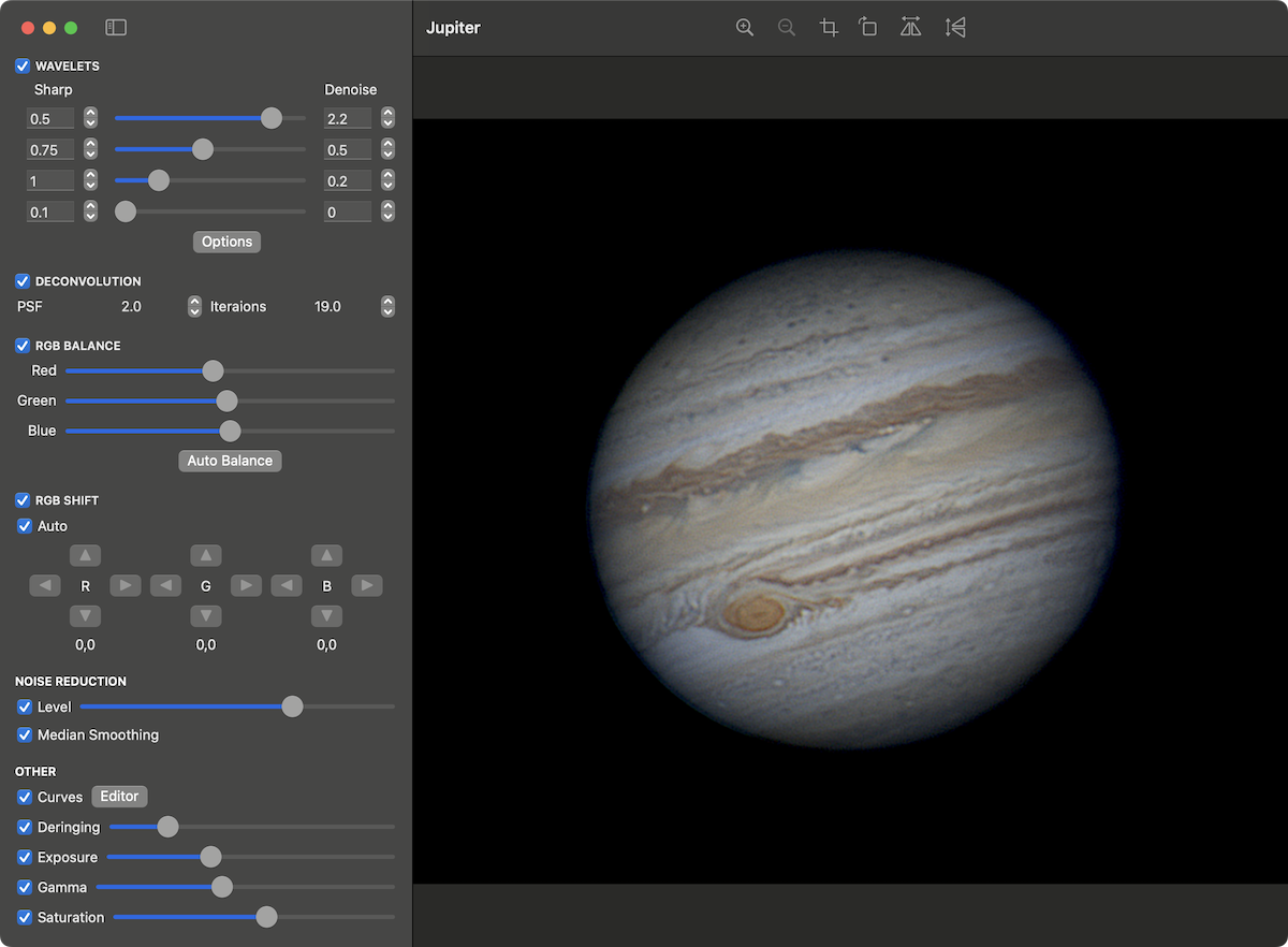 Image Processing Features